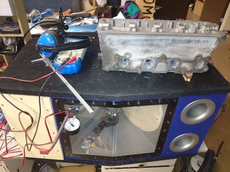 Neue Flowbench mit mehr Power und robusterer Verkabelung